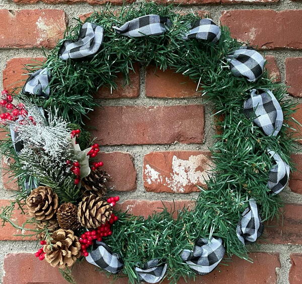 Rustic Farmhouse Wreath Rustic Farmhouse Wreath