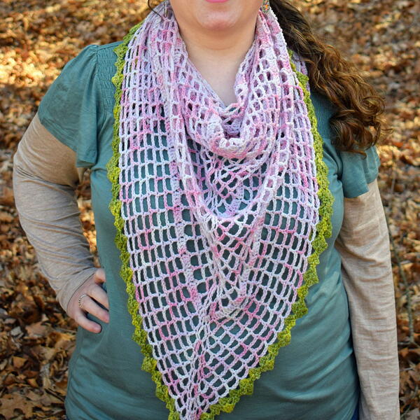 Cotton Candy Sky Shawl Cotton Candy Sky Shawl