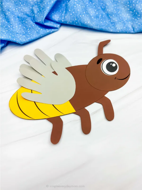 Handprint Firefly Craft Handprint Firefly Craft