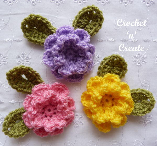 Carnation Flower Applique Carnation Flower Applique