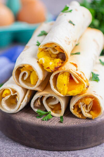 Air Fryer Breakfast Taquitos Air Fryer Breakfast Taquitos