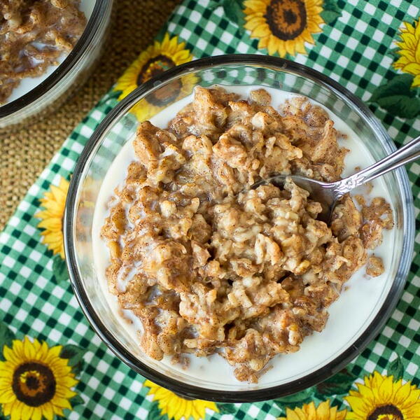 Slow Cooker Maple Cinnamon Oatmeal Slow Cooker Maple Cinnamon Oatmeal