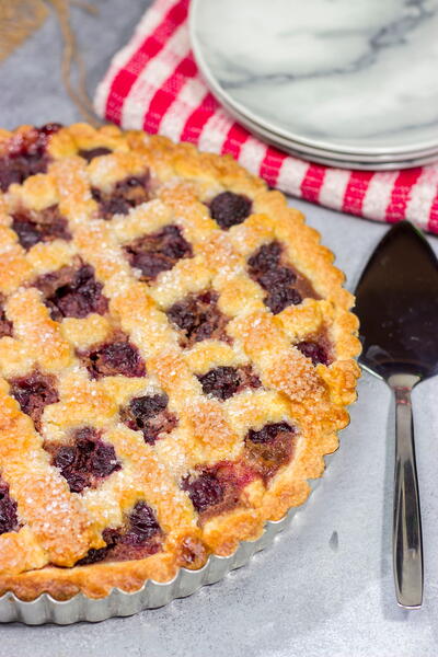 Sour Cherry Crostata Sour Cherry Crostata