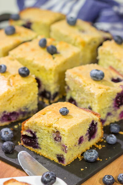 Blueberry Cornbread Blueberry Cornbread