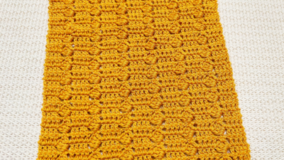 Two Row Repeat Easy Crochet Table Runner