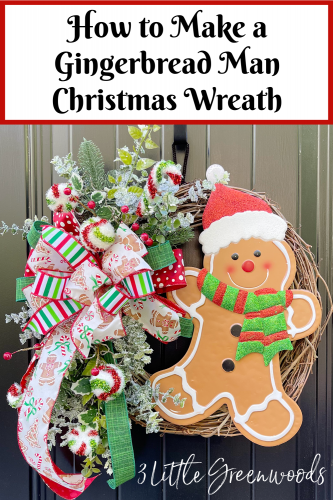 How To Make A Gingerbread Man Christmas Wreath How To Make A Gingerbread Man Christmas Wreath