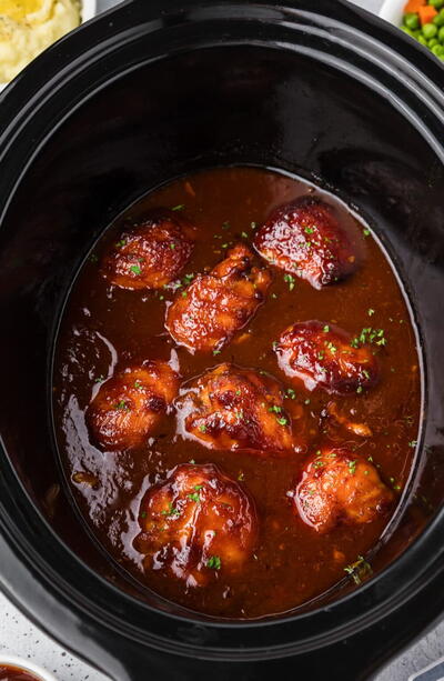 Slow Cooker Bbq Chicken Thighs Slow Cooker Bbq Chicken Thighs