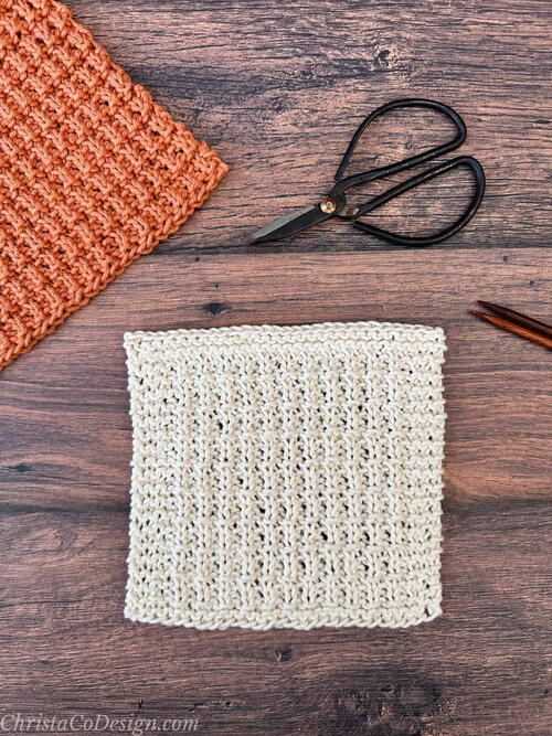 Ridged Rib Dishcloth Ridged Rib Dishcloth