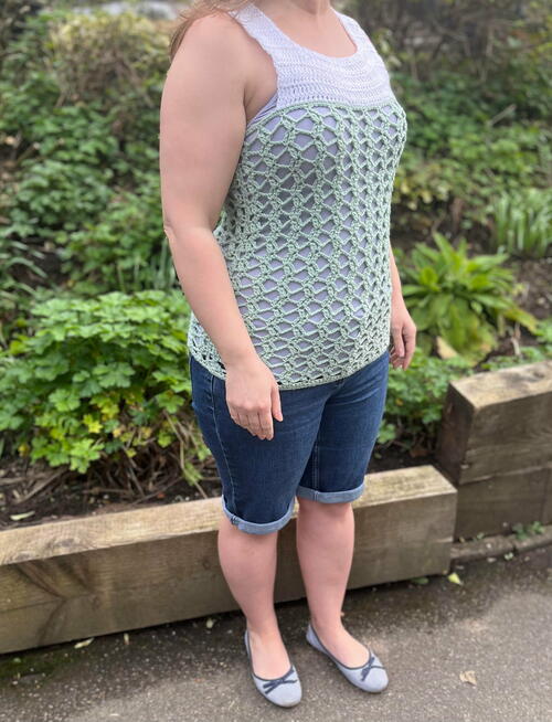 Crochet Lacy Summer Top Crochet Lacy Summer Top