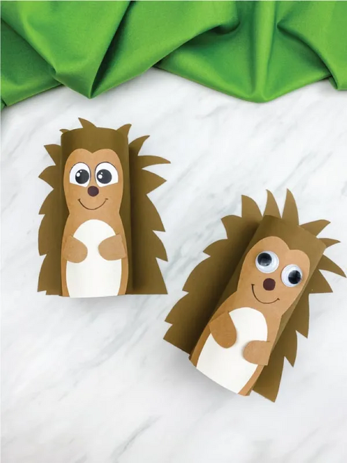 Hedgehog Toilet Paper Roll Craft Hedgehog Toilet Paper Roll Craft