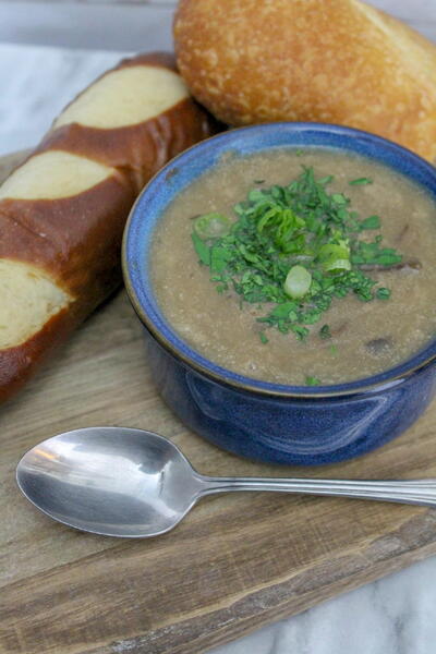 Slow Cooker Mushroom Soup Slow Cooker Mushroom Soup