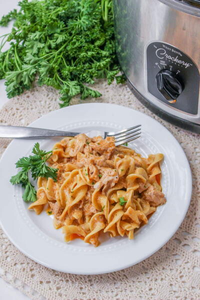 Chicken Noodle Slow Cooker Casserole Chicken Noodle Slow Cooker Casserole