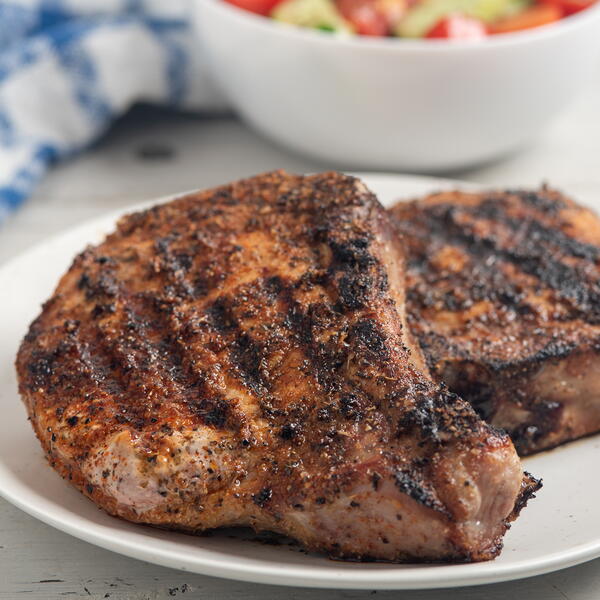 Blackened Pork Chops Blackened Pork Chops