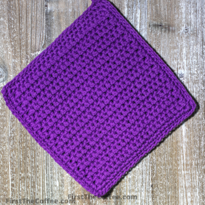 Double Thick Crochet Hot Pad Pattern