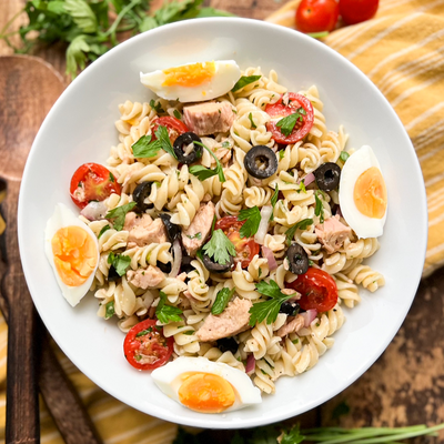 Spanish Tuna Pasta Salad | Classic Recipe That´s Filled With Goodness