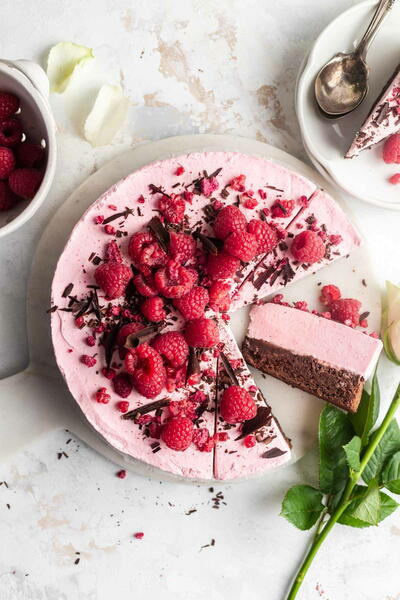 Chocolate Raspberry Mousse Cake Chocolate Raspberry Mousse Cake