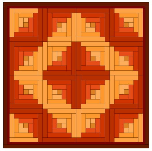 How To Make A Perfect Log Cabin Quilt Block Tutorial How To Make A Perfect Log Cabin Quilt Block Tutorial