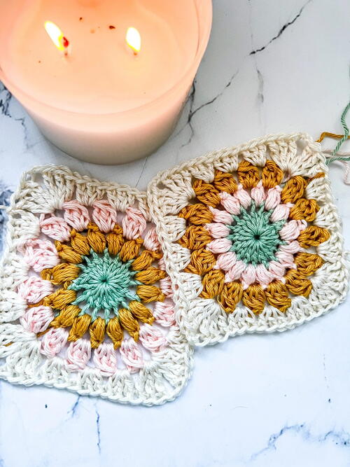 Floral Granny Square 