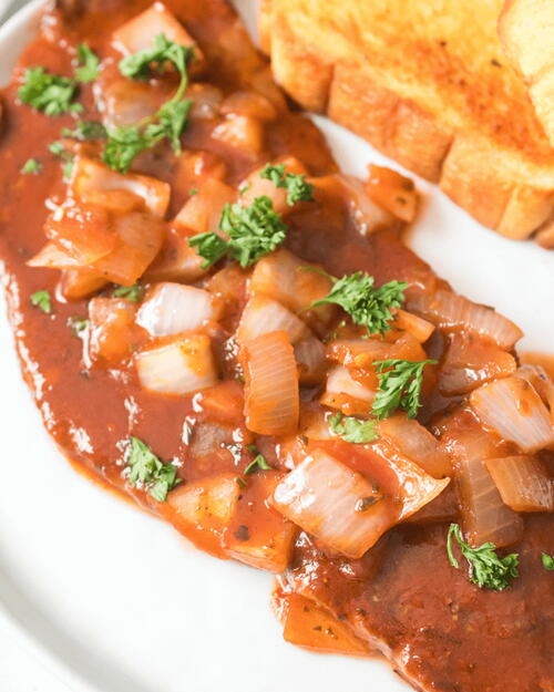 Steak Pizzaiola Steak Pizzaiola