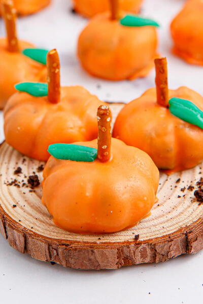 Pumpkin Oreo Balls Pumpkin Oreo Balls