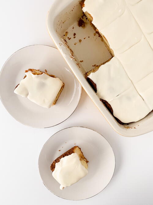 Honey Bun Cake Honey Bun Cake