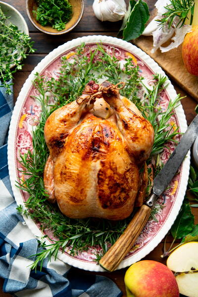 Cider Dijon Roasted Chicken Cider Dijon Roasted Chicken