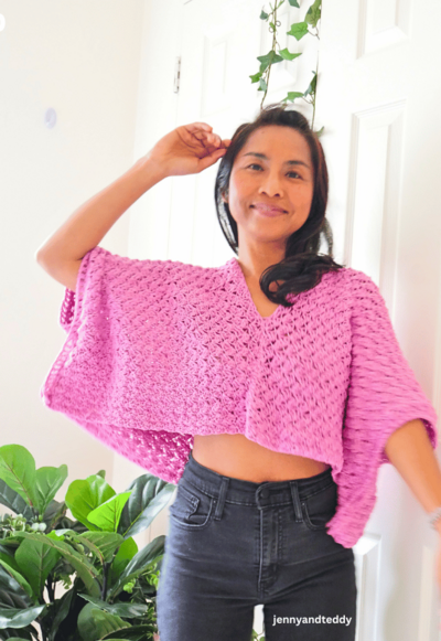 Relax Fit Crochet Top Relax Fit Crochet Top