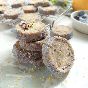 Lemon Blueberry Butter Cookies - No Egg Lemon Blueberry Butter Cookies - No Egg