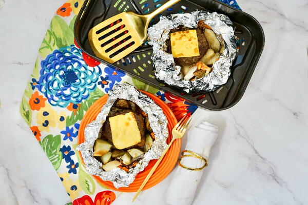 Air Fryer Hobo Dinner Recipe Air Fryer Hobo Dinner Recipe