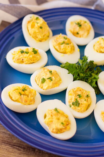 Shrimp Deviled Eggs Shrimp Deviled Eggs