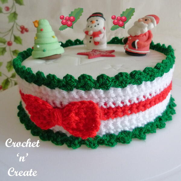 Christmas Cake Frill Christmas Cake Frill
