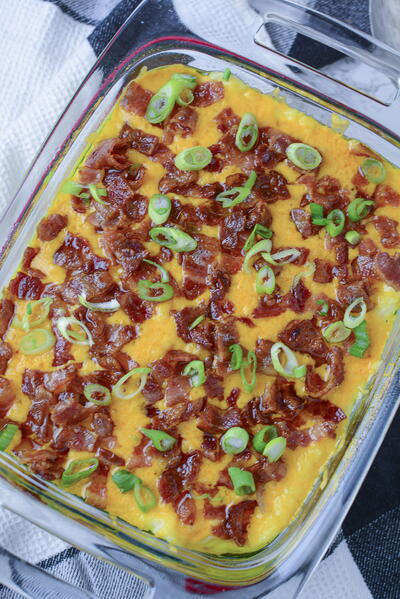 Loaded Mashed Potato Casserole Loaded Mashed Potato Casserole