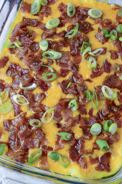 Loaded Mashed Potato Casserole Loaded Mashed Potato Casserole