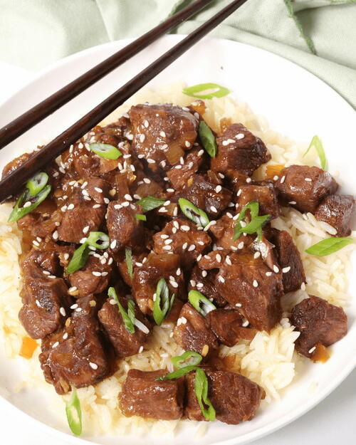 Slow Cooker Beef Bulgogi Bowl Slow Cooker Beef Bulgogi Bowl