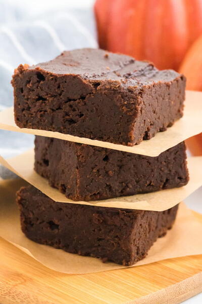 Pumpkin Brownies 2-ingredient So Easy Pumpkin Brownies (2-ingredient, So Easy!)