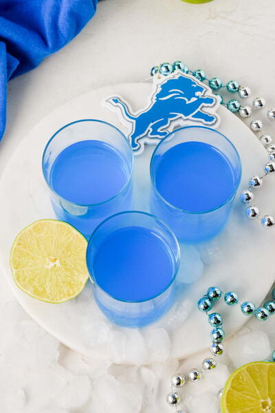 Blue Tailgating Punch