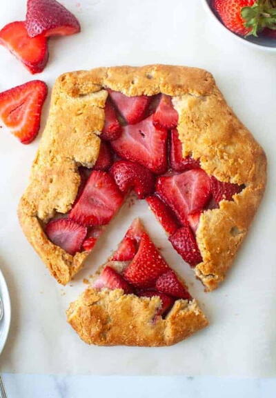 Gluten Free Strawberry Galette Recipe Gluten Free Strawberry Galette Recipe