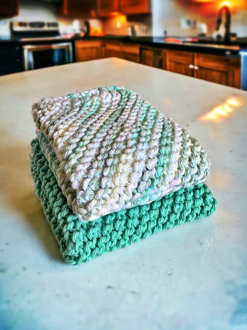 Knit A Simple Dishcloth Knit A Simple Dishcloth