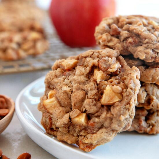 Apple Oatmeal Cookies Apple Oatmeal Cookies