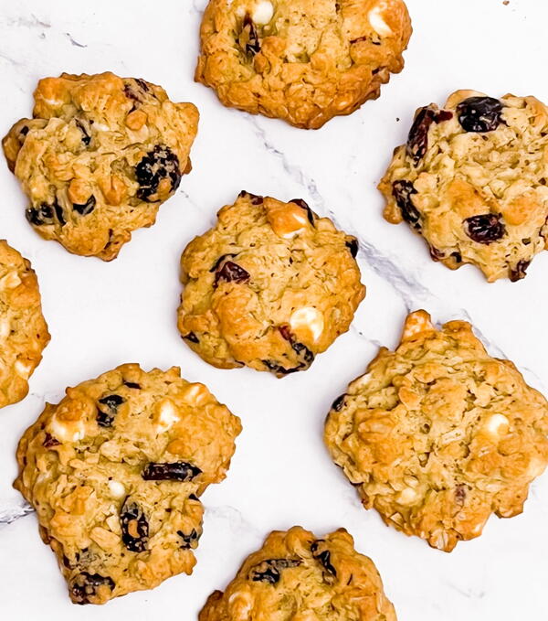 Cranberry White Chocolate Cookies Cranberry White Chocolate Cookies