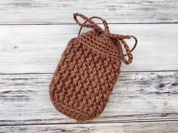 Textured Crochet Soap Saver Textured Crochet Soap Saver