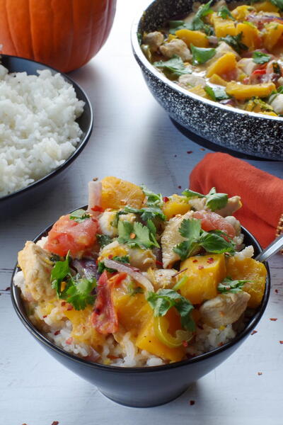 Coconut Pumpkin Chicken Coconut Pumpkin Chicken