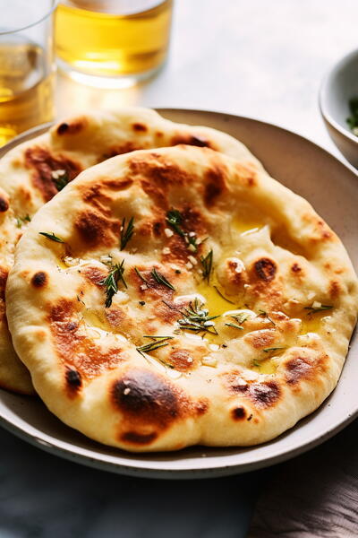 Easy 2 Ingredient Naan no Yeast Easy 2 Ingredient Naan (no Yeast)