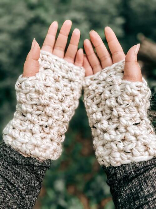 Bubble Fingerless Gloves Bubble Fingerless Gloves