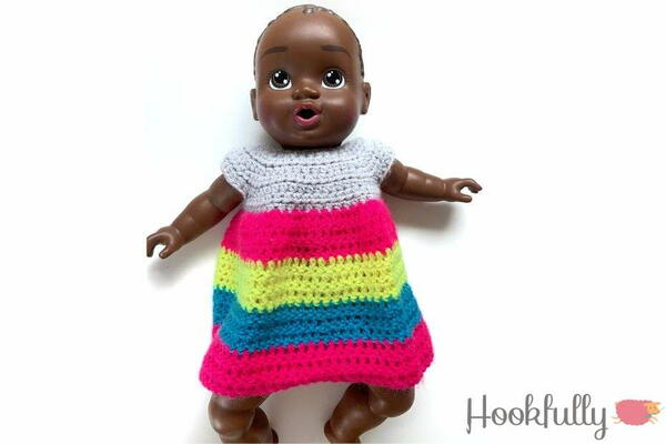 Crochet Doll Dress Crochet Doll Dress