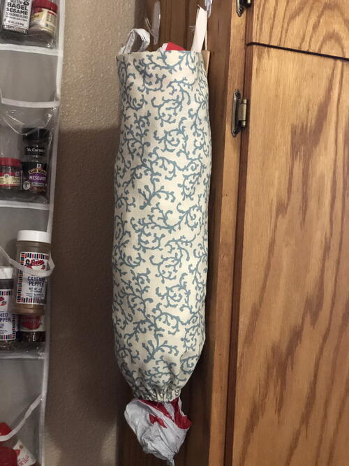 Easy Sew Plastic Bag Holder Easy Sew Plastic Bag Holder
