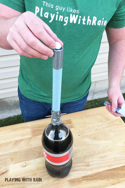 Diy Mentos And Coke Eruption Magic Diy Mentos And Coke Eruption Magic