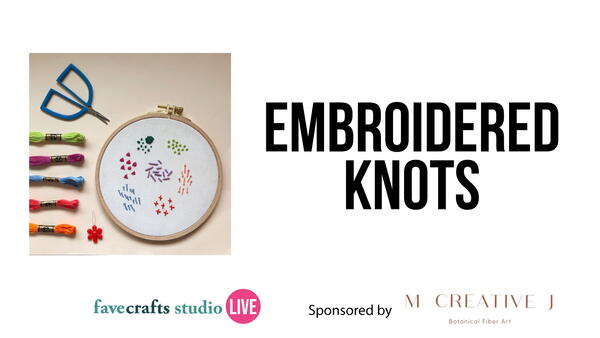 Embroidered Knots Embroidered Knots