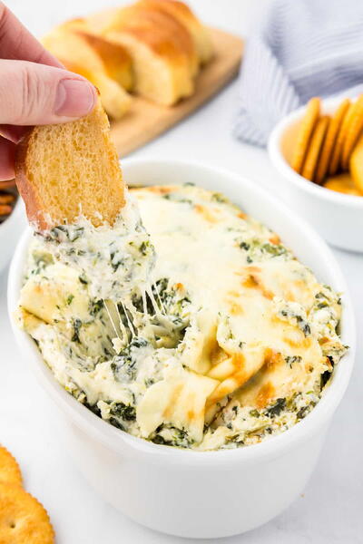 Baked Spinach Dip Baked Spinach Dip