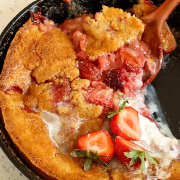 Strawberry Cobbler Strawberry Cobbler